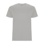 T-shirt de manga curta de algodão 190 g/m2 Roly Direct Stafford cor castanho acinzentado segunda vista