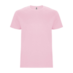 T-shirt de manga curta de algodão 190 g/m2 Roly Direct Stafford cor cor-de-rosa claro segunda vista