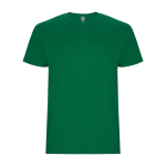 T-shirt de manga curta de algodão 190 g/m2 Roly Direct Stafford cor verde esmeralda segunda vista