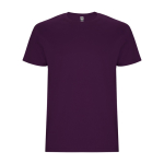 T-shirt de manga curta de algodão 190 g/m2 Roly Direct Stafford cor roxo segunda vista