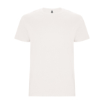 T-shirt de manga curta de algodão 190 g/m2 Roly Direct Stafford cor branco-sujo segunda vista
