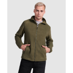 Casaco polar de gola alta com fecho de correr 300 g/m2 Roly Direct Artic cor branco sexta vista de uso