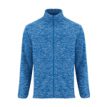 Casaco polar de gola alta com fecho de correr 300 g/m2 Roly Direct Artic cor azul mesclado segunda vista