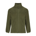 Casaco polar de gola alta com fecho de correr 300 g/m2 Roly Direct Artic cor verde oliva segunda vista