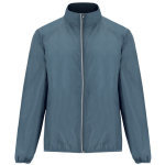 Corta-vento unissexo tecido técnico leve 70 g/m2 Roly Direct Glasgow cor azul acinzentado primeira vista de uso