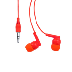 Auriculares de várias cores com conexão Jack 3,5 mm cor vermelho segunda vista