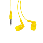 Auriculares de várias cores com conexão Jack 3,5 mm cor amarelo segunda vista