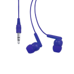 Auriculares de várias cores com conexão Jack 3,5 mm cor azul real segunda vista