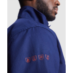 Fato-macaco ignífugo com fecho de correr e de velcro 360 g/m2 Roly Blazer cor azul-marinho vista detalhe 1