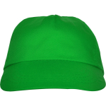 Boné de 5 painéis com faixa interior antissuor 165 g/m2 cor verde segunda vista