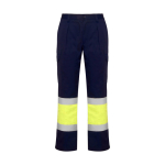 Calças de trabalho de alta visibilidade inverno 240 g/m2 Roly Soan cor amarelo fluorescente segunda vista