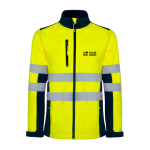 Casaco de trabalho softshell de alta visibilidade 320 g/m2 Roly Antares vista principal