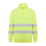 Camisola de trabalho, alta visibilidade, de felpa 280 g/m2 Roly Spica cor amarelo fluorescente segunda vista