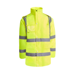 Parka acolchoada de trabalho, alta visibilidade 395 g/m2 Roly Merak cor amarelo fluorescente segunda vista