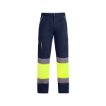 Calças de trabalho, multibolsos, visibilidade 235 g/m2 Roly Enix cor amarelo fluorescente segunda vista