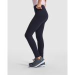 Leggings compridos de algodão, extrassuaves 270 g/m2 Roly Direct Leire cor azul-marinho quinta vista de uso