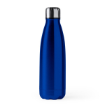Garrafa de aço inoxidável com tampa antigotas 700 ml cor azul real segunda vista