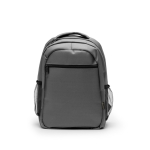 Mochila executiva acolchoada de nylon reciclado para portátil 15” cor cinzento segunda vista