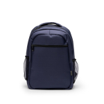 Mochila executiva acolchoada de nylon reciclado para portátil 15” cor azul-marinho segunda vista