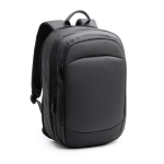 Mochila antirroubo de couro sintético ideal para levar o seu portátil 14” cor preto primeira vista de uso