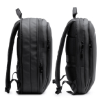 Mochila antirroubo de couro sintético ideal para levar o seu portátil 14” cor preto vista detalhe 5