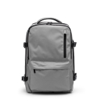 Mochila de viagem de poliéster reciclado hidrorrepelente PC 16” cor cinzento segunda vista