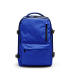 Mochila de viagem de poliéster reciclado hidrorrepelente PC 16” cor azul real segunda vista