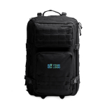 Mochila desportiva de crossfit de poliéster com bolso antirroubo vista principal