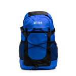 Mochila desportiva de nylon com bolsos laterais de rede vista principal