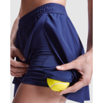 Saia desportiva de poliéster reciclado para mulher 100 g/m2 Roly Direct Serena cor azul-marinho vista detalhe 1