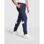 Calças desportivas de poliéster 240 g/m2 Roly Direct Rodas cor azul-marinho sexta vista de uso