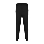 Calças de fato de treino de algodão e poliéster 280 g/m2 Roly Direct Adelpho cor preto segunda vista