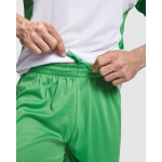 Calções desportivos de poliéster 140 g/m2 Roly Direct Dortmund cor verde vista detalhe 2