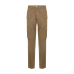 Calças de trabalho com elastano para mulher 250 g/m2 Roly Daily Stretch cor camel segunda vista
