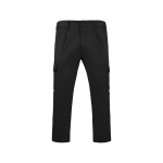 Calças de trabalho de poliéster e algodão 240 g/m2 Roly Daily cor preto segunda vista