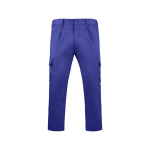 Calças de trabalho de poliéster e algodão 240 g/m2 Roly Daily cor azul petróleo segunda vista