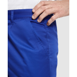 Calças de trabalho de poliéster e algodão 240 g/m2 Roly Daily cor azul petróleo vista detalhe 1
