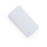 Powerbank bicolor com indicador luminoso de carga 10 000 mAh cor vermelho vista detalhe 1