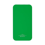 Powerbank bicolor com indicador luminoso de carga 10 000 mAh cor verde segunda vista