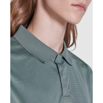 Polo técnico de poliéster reciclado para mulher 125 g/m2 Roly Direct Tormo cor verde oliva vista detalhe 1