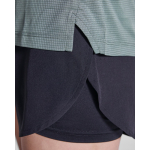 Polo técnico de poliéster reciclado para mulher 125 g/m2 Roly Direct Tormo cor verde oliva vista detalhe 2