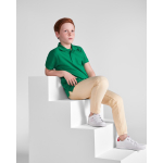 Polo de algodão de malha piqué para homem 200 g/m2 Roly Direct Star cor lilás segunda vista de uso