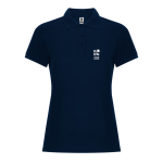 Polo slim de algodão e poliéster para mulher Roly Direct Pegaso Premium vista principal