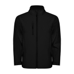 Casaco softshell de 2 camadas com elastano 300 g/m2 Roly Direct Nebraska cor preto segunda vista
