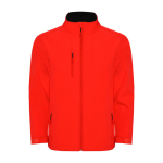 Casaco softshell de 2 camadas com elastano 300 g/m2 Roly Direct Nebraska cor vermelho segunda vista