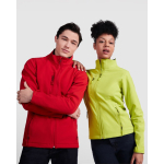 Casaco softshell de 2 camadas com elastano 300 g/m2 Roly Direct Nebraska cor vermelho terceira vista de uso
