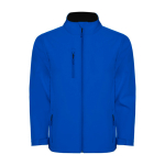 Casaco softshell de 2 camadas com elastano 300 g/m2 Roly Direct Nebraska cor azul real segunda vista