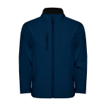Casaco softshell de 2 camadas com elastano 300 g/m2 Roly Direct Nebraska cor azul-marinho segunda vista