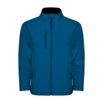 Casaco softshell de 2 camadas com elastano 300 g/m2 Roly Direct Nebraska cor azul-escuro segunda vista