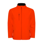 Casaco softshell de 2 camadas com elastano 300 g/m2 Roly Direct Nebraska cor cor-de-laranja escuro segunda vista